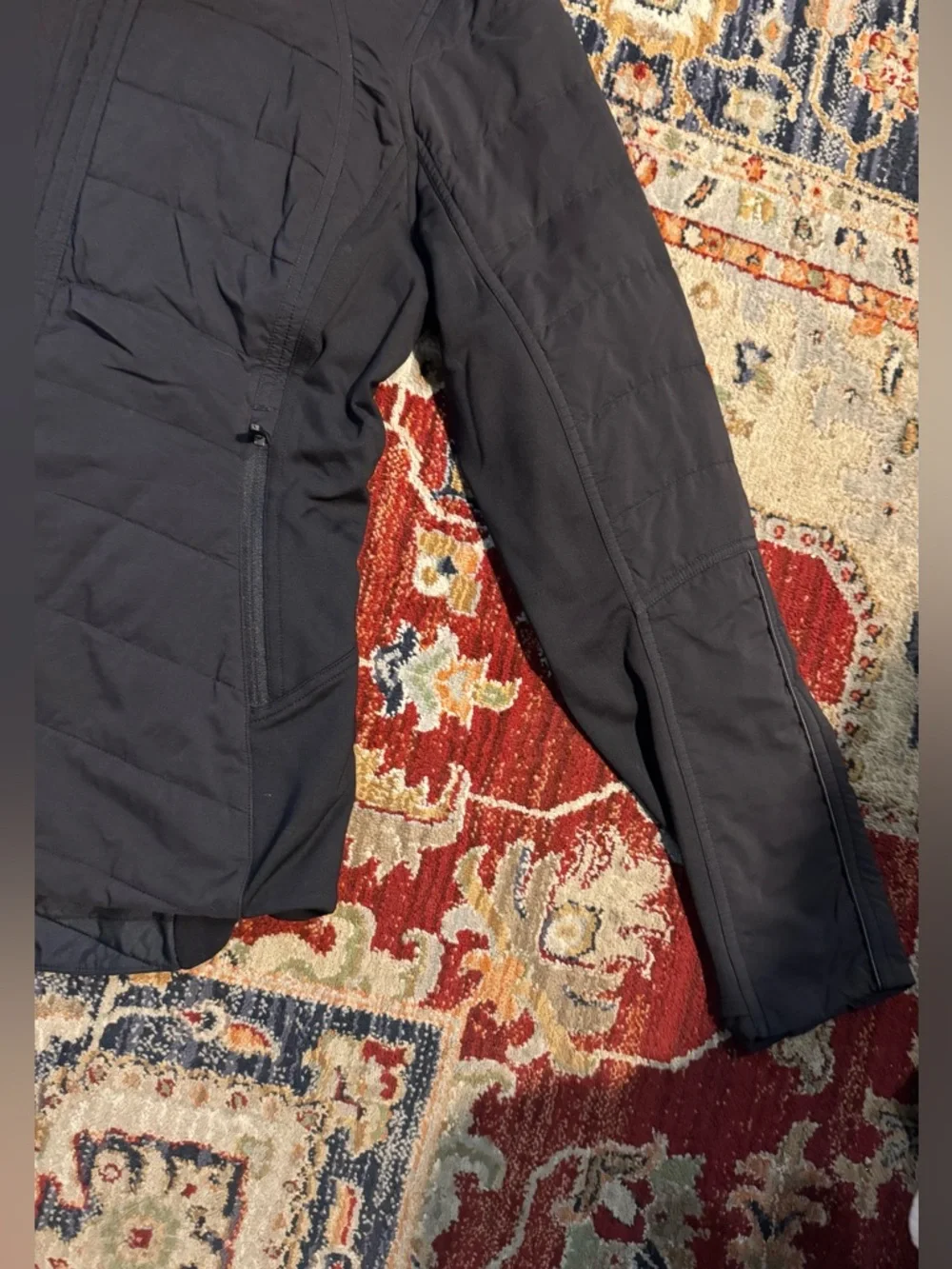 Lululemon Zip Up Jacket Black Womens Size 10 (US Medium) - Picture 3 of 8